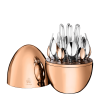 MOOD PRECIOUS 24-Piece Silver-Plated Flatware Set