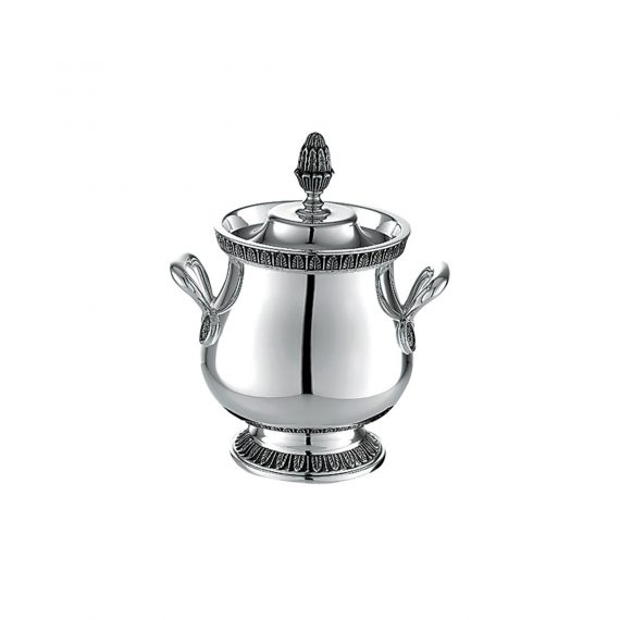 MALMAISON Silver-Plated Sugar Bowl with Lid