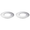 OH Two Stainless Steel Glass Coasters