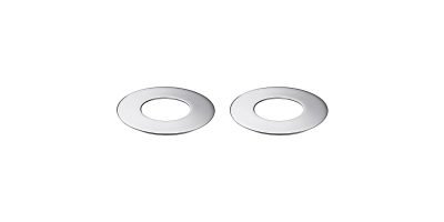 OH Two Stainless Steel Glass Coasters