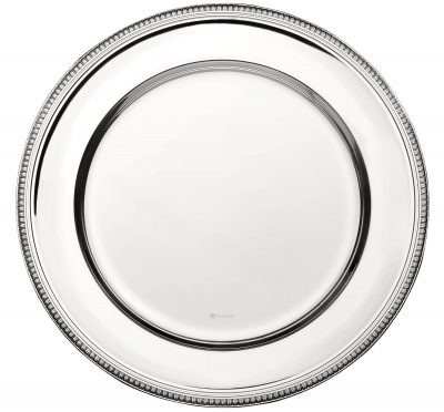 MALMAISON Silver-Plated Round Platter ø: 35cm