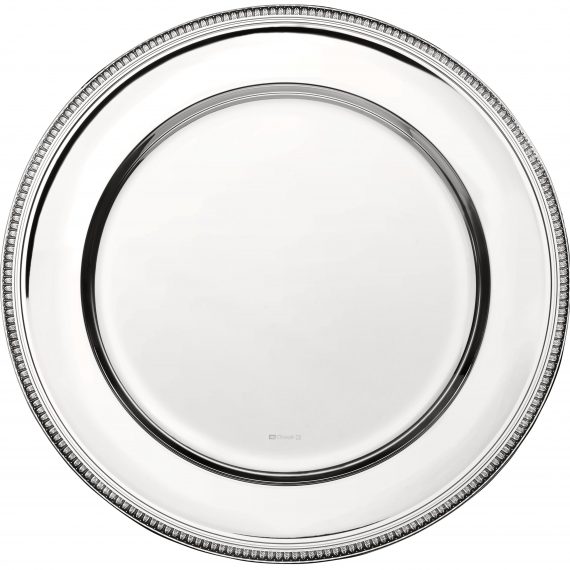 MALMAISON Silver-Plated Round Platter ø: 35cm