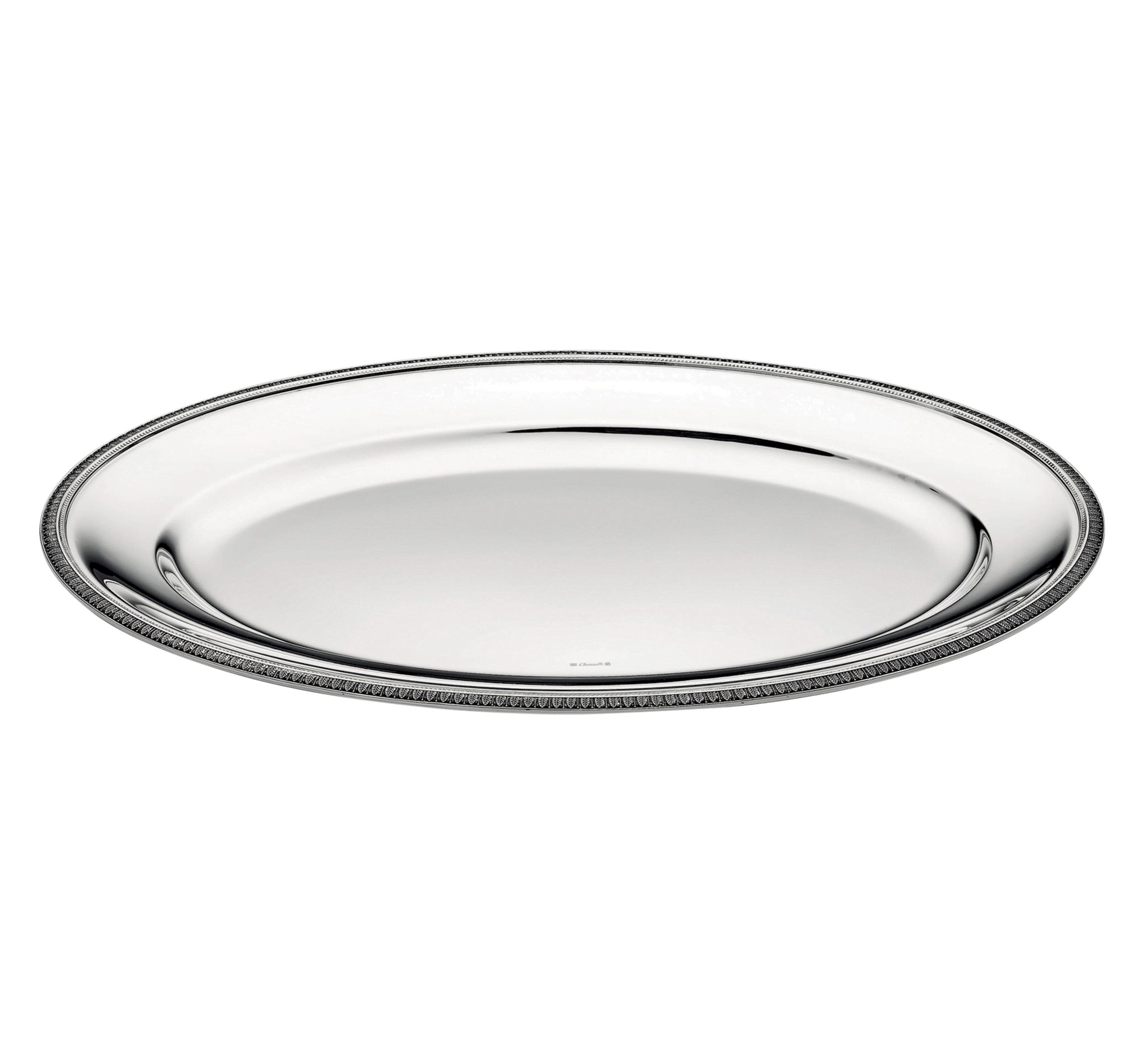 Malmaison Silver-plated Oval Platter 55cm - Christhellas