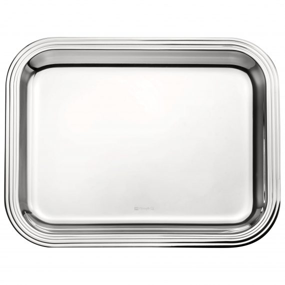 ALBI Silver Plated Rectangular Tray, Medium 26x20cm