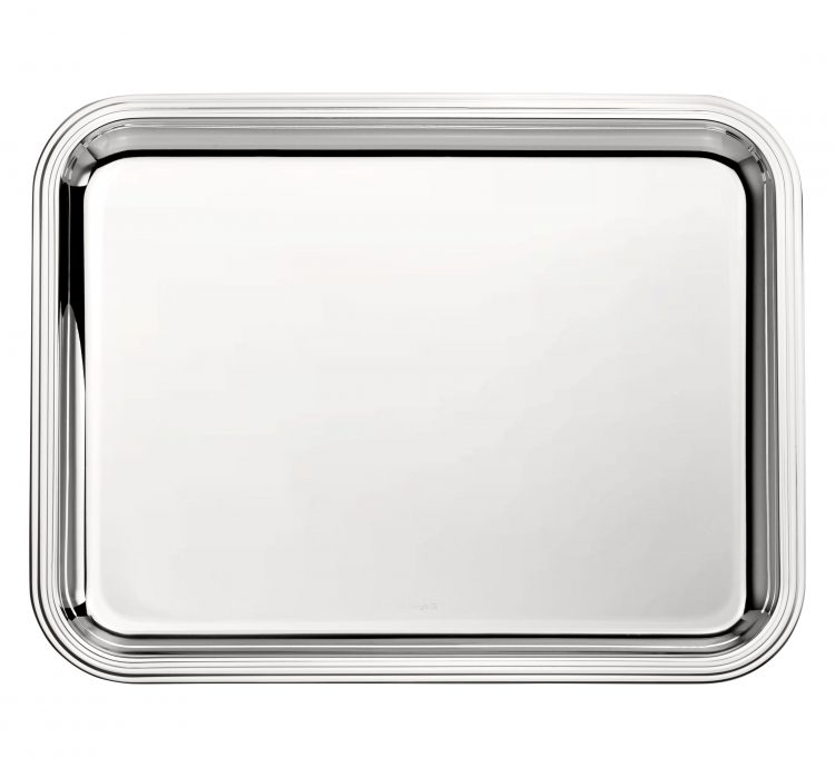Christofle Albi 26cm x 20cm silver-plated Rectangular Tray - Farfetch