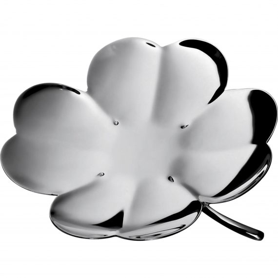 Silver-Plated Lucky 4-Leaf Clover Bowl ø: 11cm