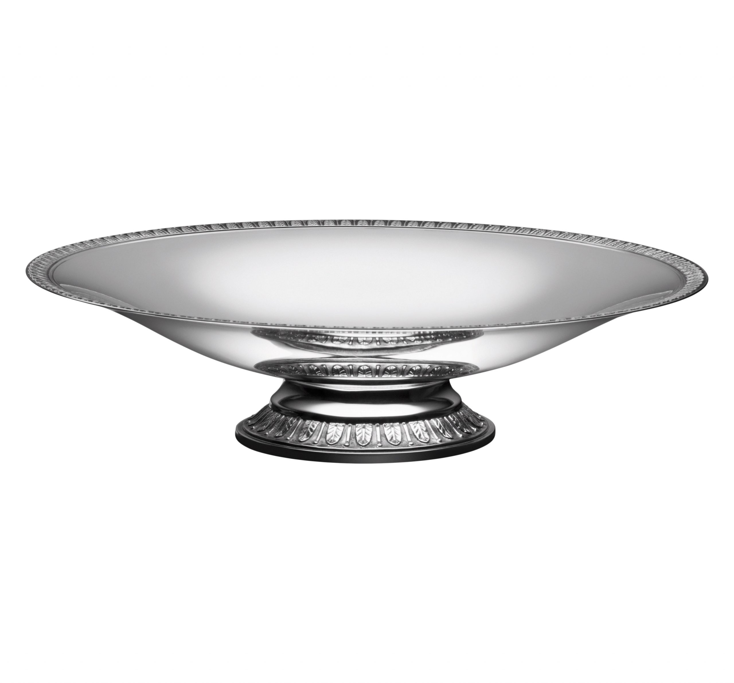 MALMAISON Silver Plated Fruit Bowl with Pedestal Base ø: 18cm ...
