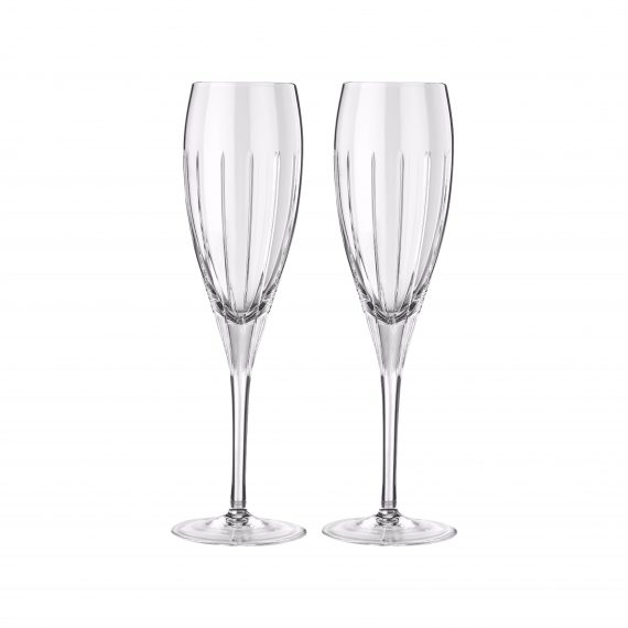 IRIANA Set of Two Champagne Flutes