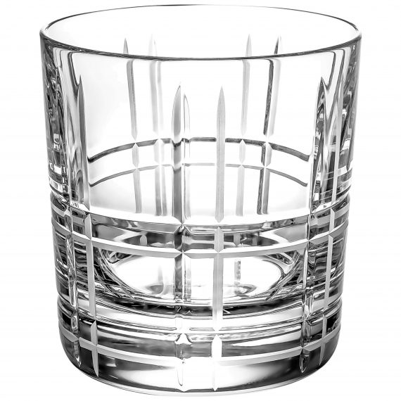 SCOTTISH Crystal Old Fashioned Whisky Glass
