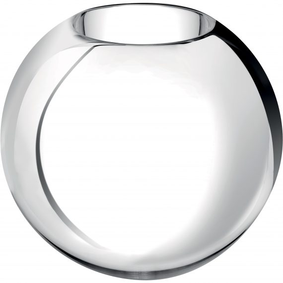 UNI Metallized Glass Vase, Medium H:23cm, ø:27cm