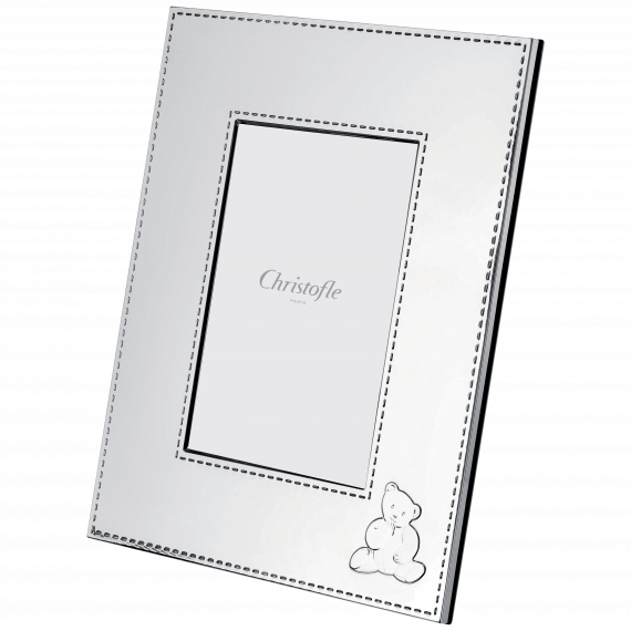 CHARLIE BEAR Silver Plated Picture Frame 10x15 cm