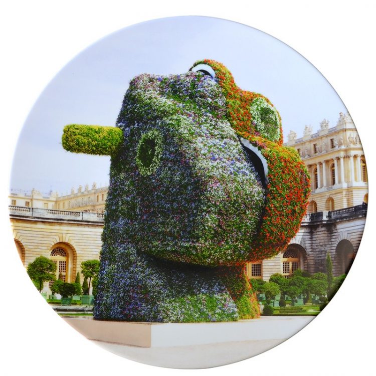 JEFF KOONS Split Rocker Coupe Plate 31cm