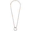 IDOLE de Christofle Sterling Silver Pendant Necklace