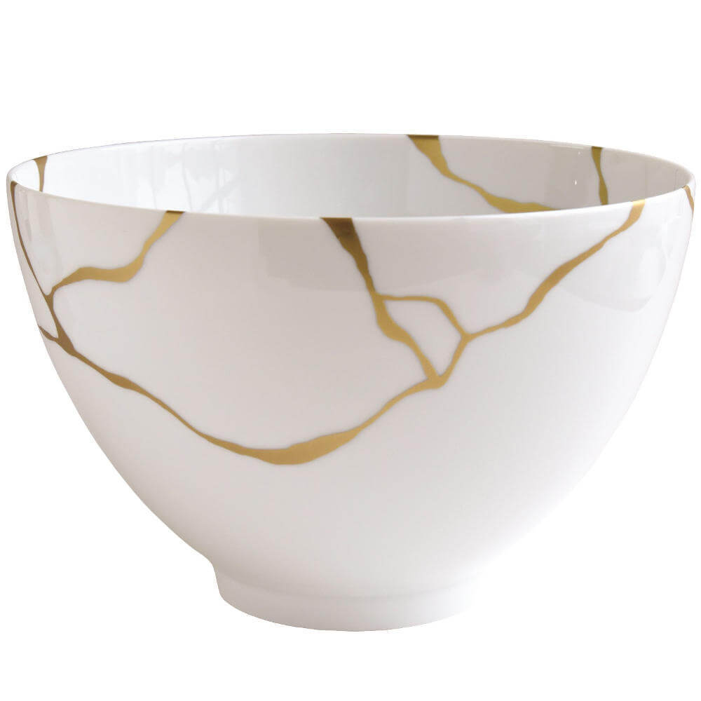 KINTSUGI-SARKIS Deep Salad Bowl ø: 27cm - Christhellas