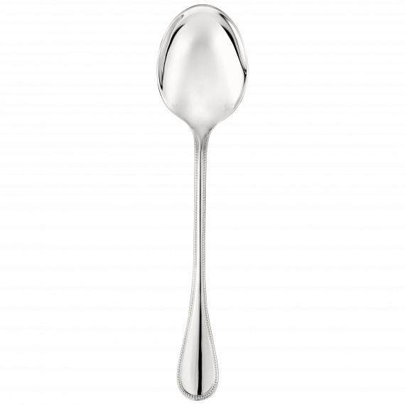 PERLES Silver Plated Serving Spoon