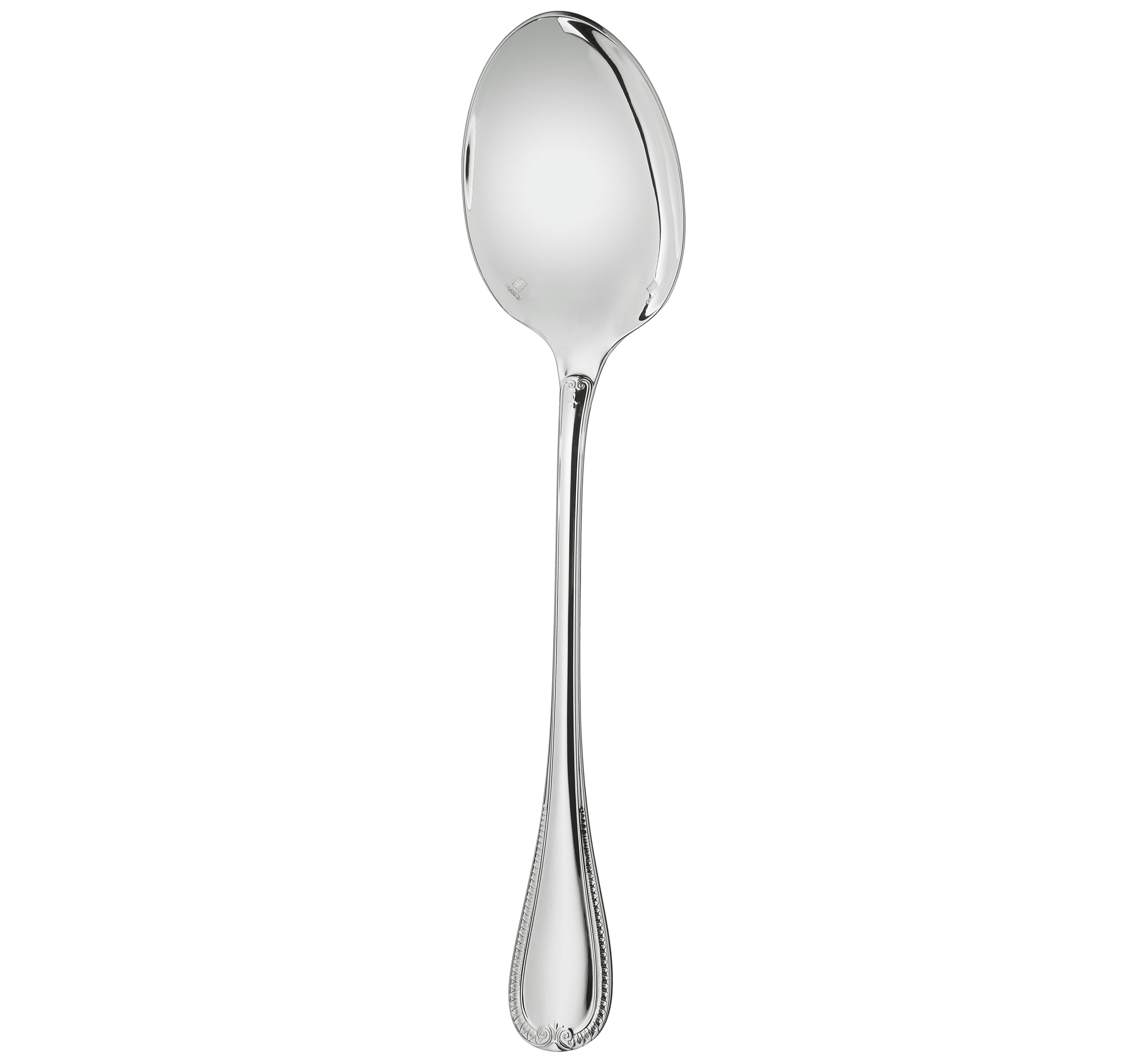 silver plated serving spoons