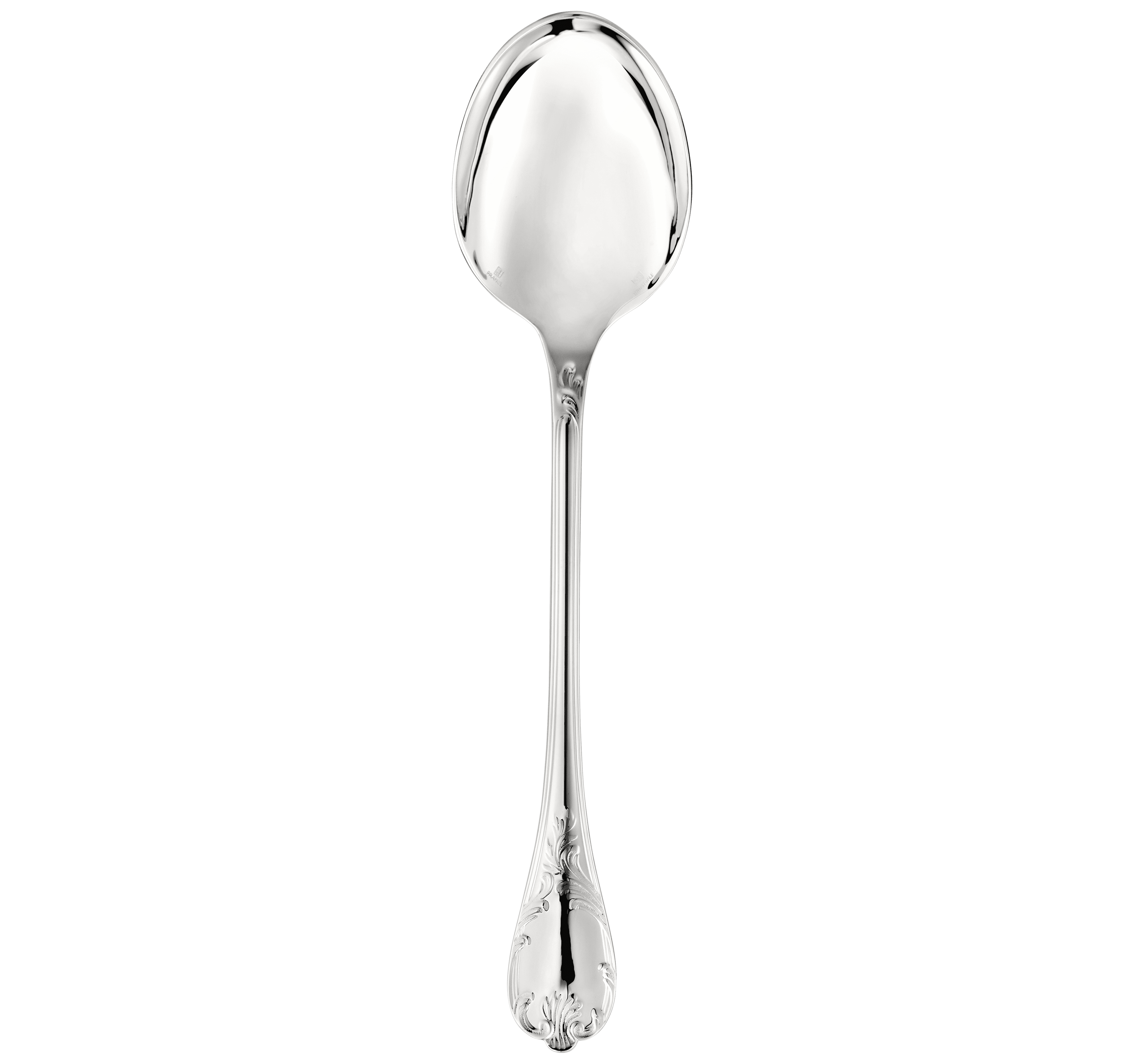 silver plated serving spoons