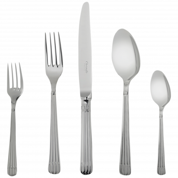 OSIRIS 48-Piece Stainless Steel Flatware Set for 12 people with Chest