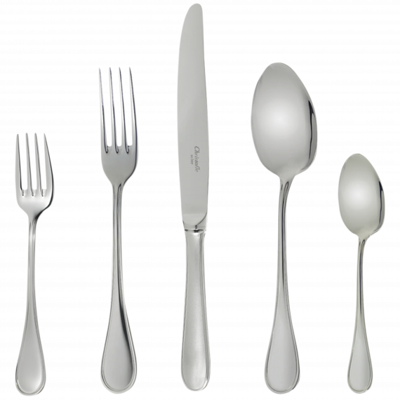 ALBI 36-Piece Stainless Steel Flatware Set for 6 People with Chest