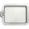 ANEMONE Small Silver-Plated Tray 20x16 cm