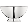 MALMAISON Silver-Plated Punch Bowl with Rings