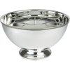 MALMAISON Silver-Plated Punch Bowl with Rings