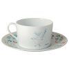 MARC CHAGALL - "Offrande" Set of 2 Breakfast Cups & Saucers 27 cl