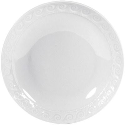 LOUVRE Πορσελάνινο Βαθύ Πιάτο για Ζυμαρικά ø: 23 εκ.