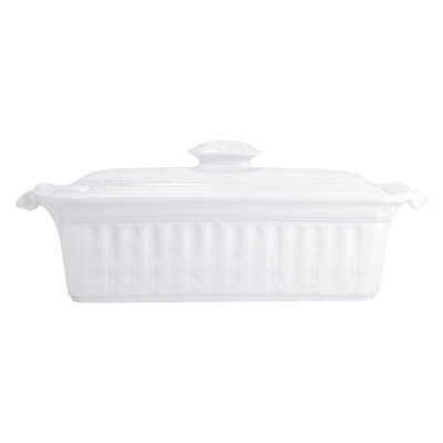 LOUVRE Πορσελάνινο Δοχείο με Καπάκι 35x13 εκ.