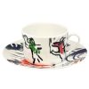 MARC CHAGALL - LES VITRAUX D'HADASSAH "Joseph Tribe" Breakfast Cup & Saucer - Set of 2