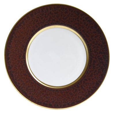 ÉMAIL ÉCAILLE DE TORTUE - OR Πιάτο Σαλάτας ø: 21 εκ.