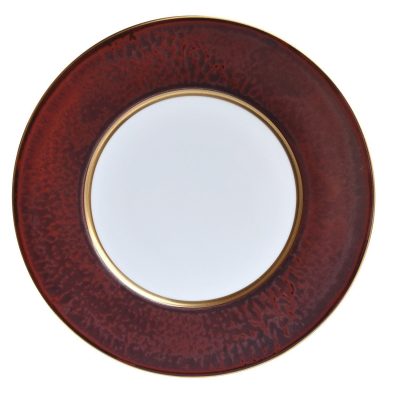 ÉMAIL ÉCAILLE DE TORTUE - OR Πιάτο Παρουσίασης ø: 31.5 εκ.