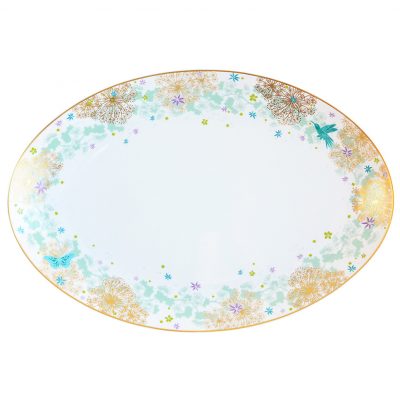 FÉERIE MICHAËL CAILLOUX Oval Platter 38 cm