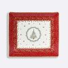 NOËL / CHRISTMAS Rectangular Tray 22 x 19.5 cm