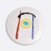 JOAN MIRO - A TOUTE EPREUVE Set of 6 Dessert Plates 14 cm
