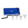 QUEENS' HALL Galerie Des Reines Crystal Wine Glasses - Gift Box of 4