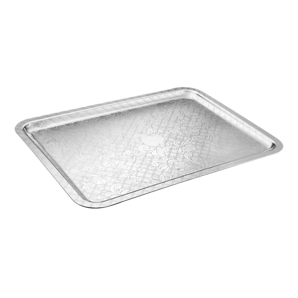 JARDIN D'EDEN SilverPlated Rectangular Tray with Handles 42x32 cm