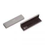 JARDIN D'EDEN Silver-Plated Black Japanese Chopsticks with Case
