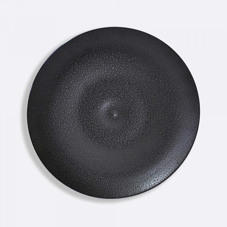 BULLE SABLE NOIR Plate 31 cm