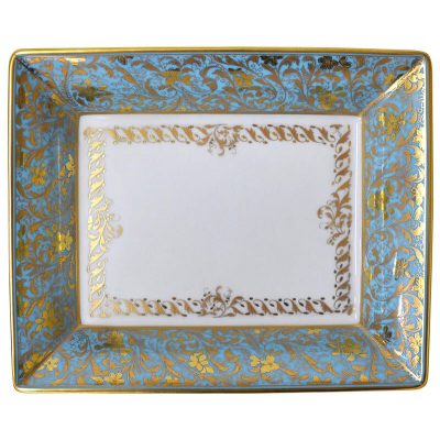 EDEN TURQUOISE Δίσκος Vide Poches 20x16 εκ.