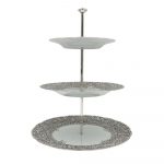 EDEN PLATINE - BERNARDAUD 3-Tiers Serving Stand