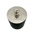 JARDIN D'EDEN Silver-Plated Round Box 10cm