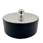 JARDIN D'EDEN Silver-Plated Στρογγυλό Κουτί 16 εκ.