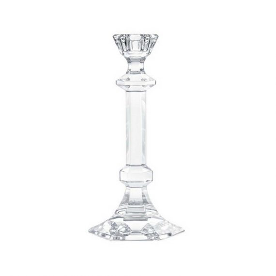 JARDY Large Crystal Clear Candlestick