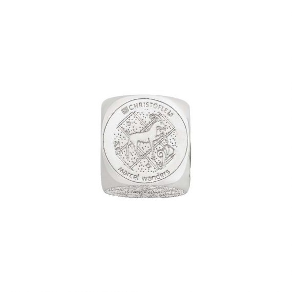 JARDIN D'EDEN Silver Plated Game of 3 Dices