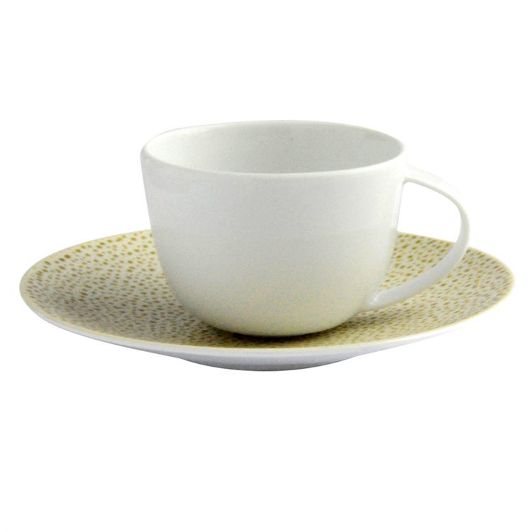 Bouillon cup and saucer Ecume or