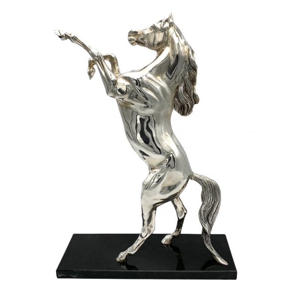 ALLISON HAWKES - Arabian Prancing Horse in Sterling Silver - Limited Edition