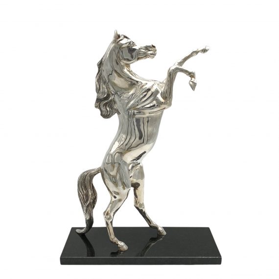 ALLISON HAWKES - Arabian Prancing Horse in Sterling Silver - Limited Edition