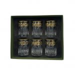 MARLY OR Set of 6 Liqueur Glasses
