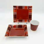 TARTAN Πορσελάνινος Δίσκος 22x19.5 εκ. - Bernardaud